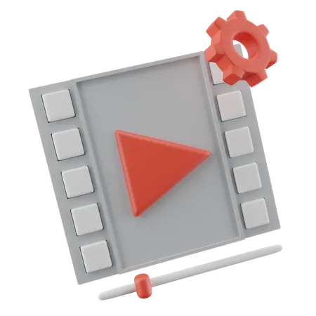 Configuração do player de vídeo  3D Icon