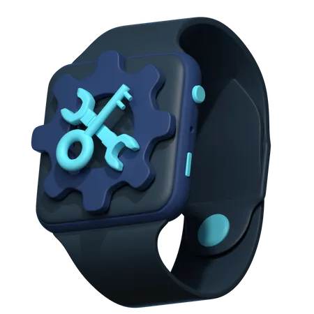 Configuração do smartwatch  3D Icon