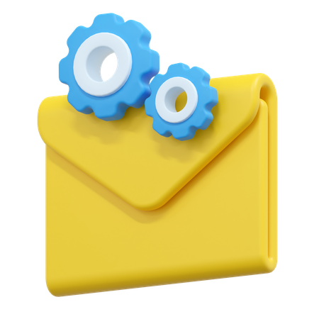 Configuração de e-mail  3D Icon