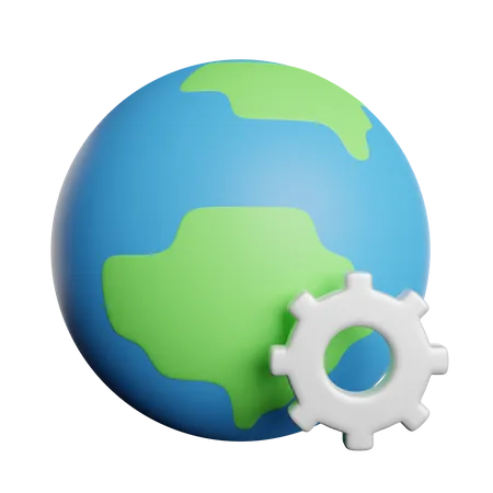Ambiente ecológico  3D Icon