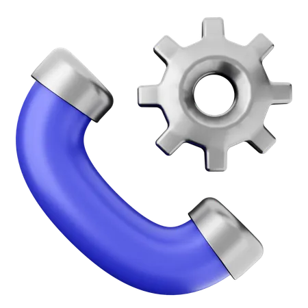 Configuração helpdesk  3D Icon