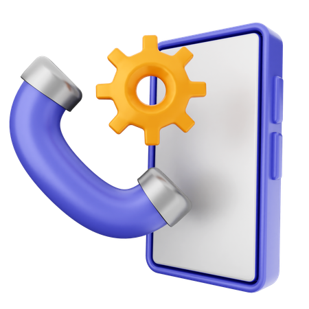 Configuração helpdesk  3D Icon