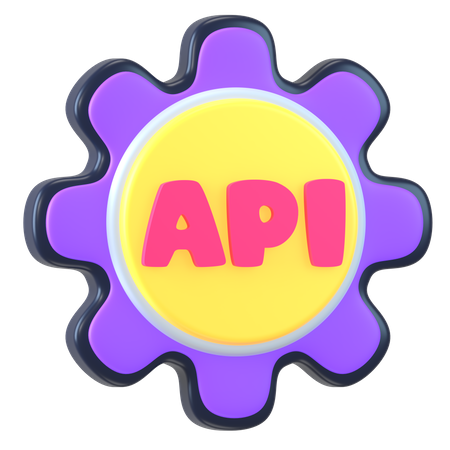 Configuración de API  3D Icon