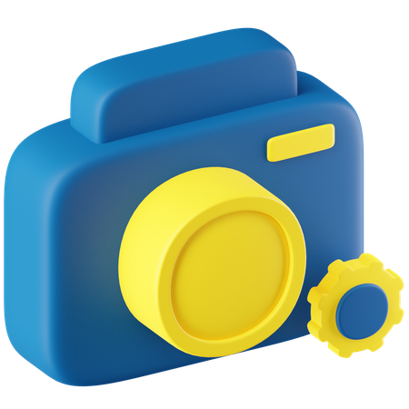 Ajustes de la cámara  3D Icon