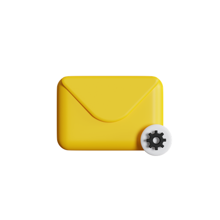 Configuración de correo  3D Icon