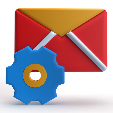 Configuración de correo  3D Icon