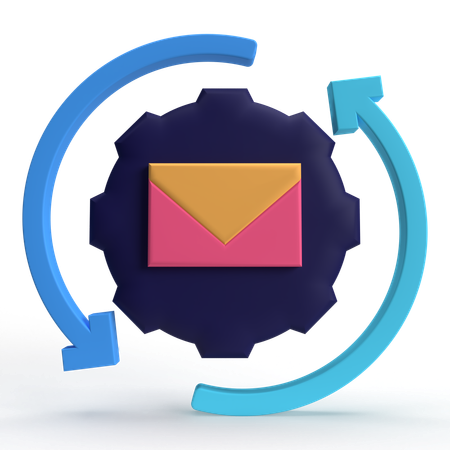 Configuración de correo  3D Icon