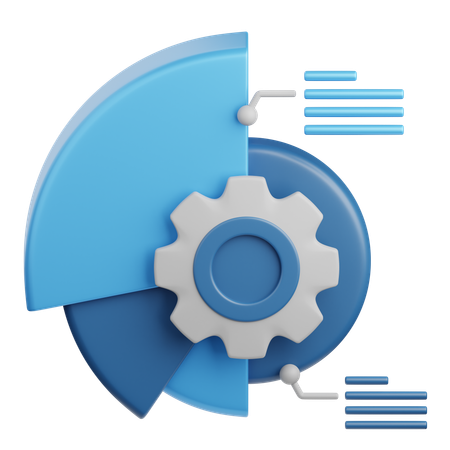 Configuración de datos  3D Icon