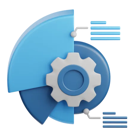 Configuración de datos  3D Icon