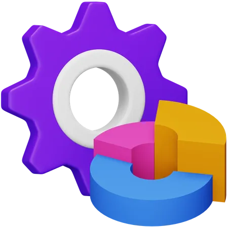 Configuración de datos  3D Icon