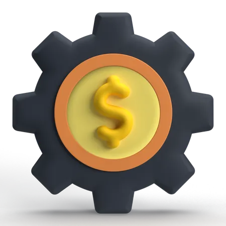 Ajuste de dinero  3D Icon