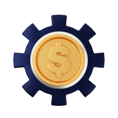 Ajuste de dinero  3D Icon