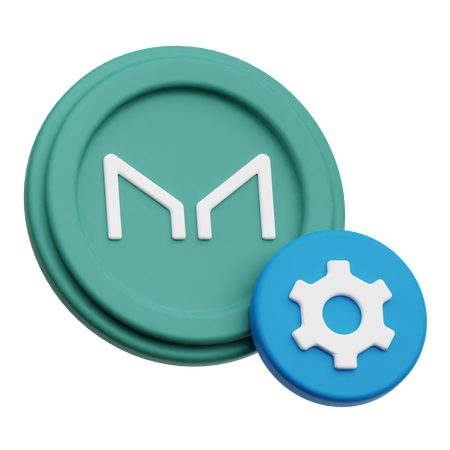 Configuración de la moneda del fabricante  3D Icon