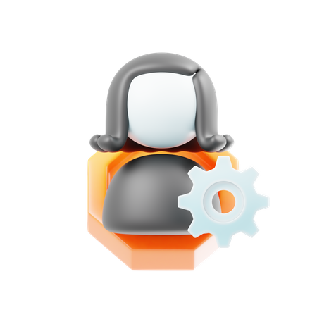 Configuración del usuario  3D Icon