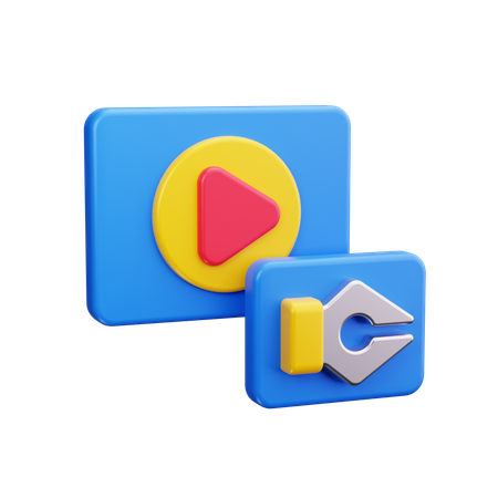 Ajustes de video  3D Icon