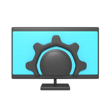 Configuración del monitor  3D Icon