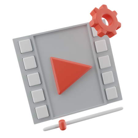 Configuración del reproductor de vídeo  3D Icon