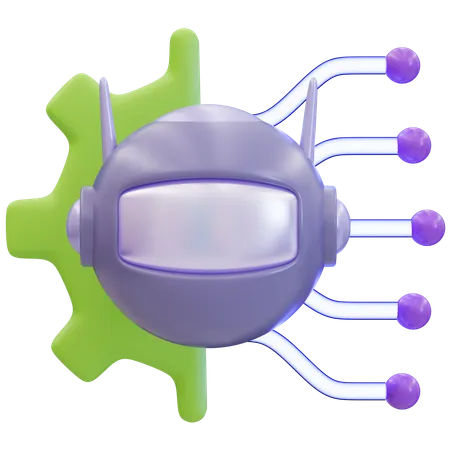 Configuración del robot  3D Icon