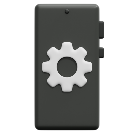 Configuración del teléfono  3D Icon