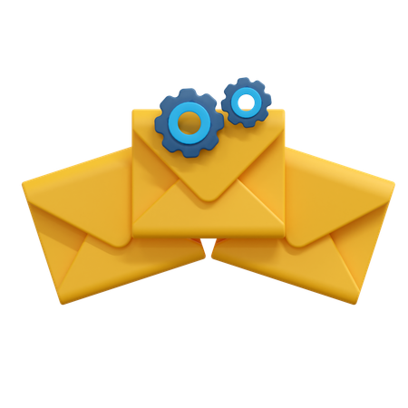 Configurar mensaje de correo  3D Icon