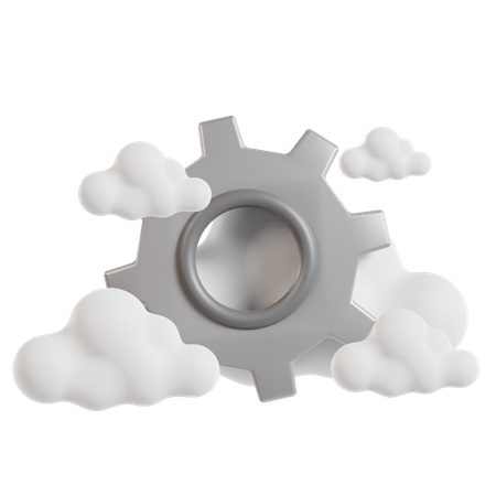 Configurando la nube  3D Icon