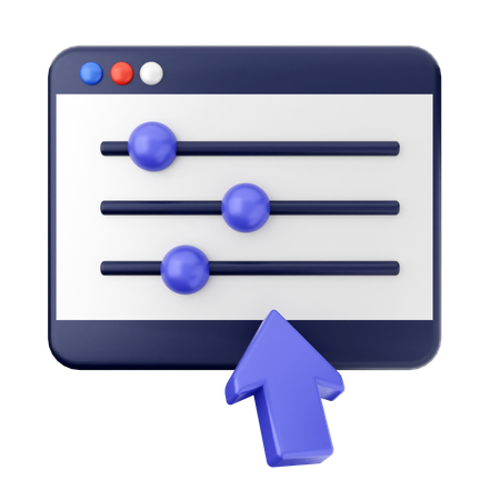 Configuración de SEO  3D Icon