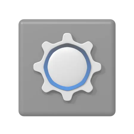 Configurações  3D Icon