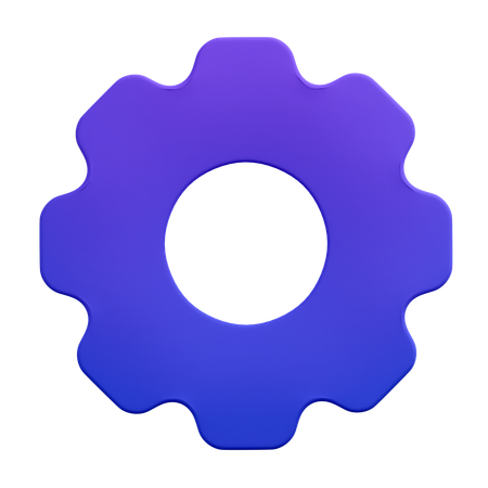 Configurações  3D Icon