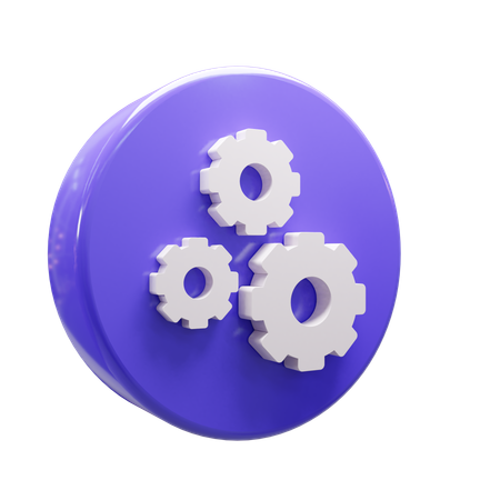 Configurações  3D Icon