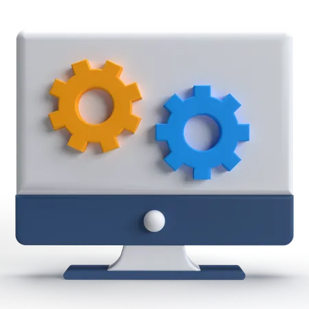 Configurações  3D Icon