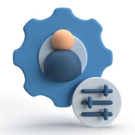 Configuration  3D Icon