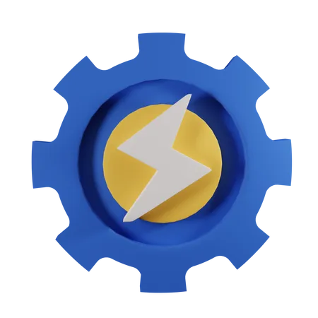 Configuration  3D Icon