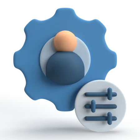Configuration  3D Icon