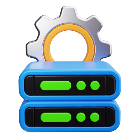 Configuration du serveur  3D Icon