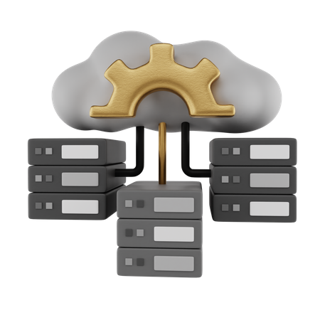 Configuration du serveur  3D Icon