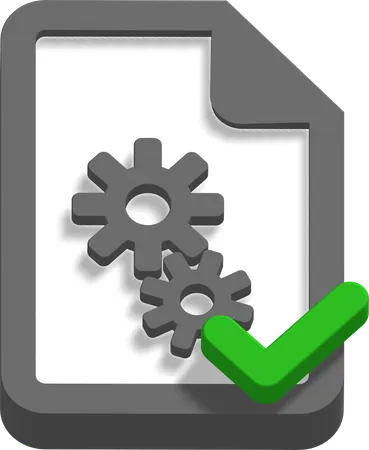 Configuration file  3D Icon