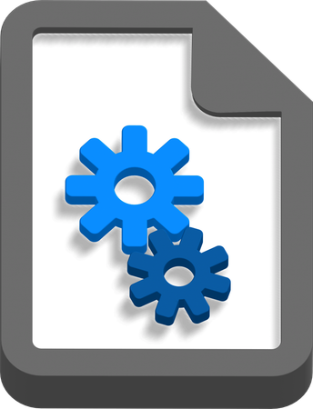 Configuration file  3D Icon