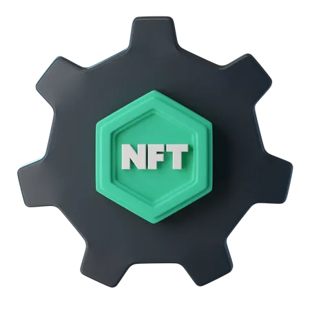 Configuration nft  3D Icon