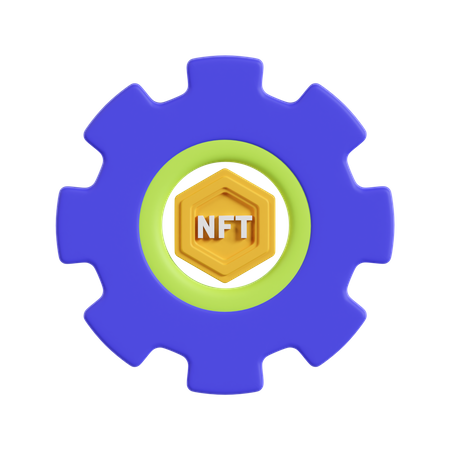 Configuration nft  3D Icon