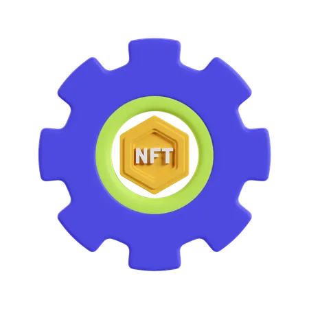 Configuration nft  3D Icon