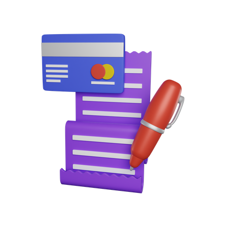 Confirmation de paiement  3D Icon