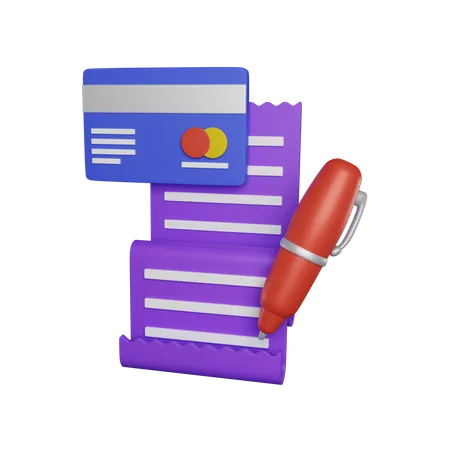 Confirmation de paiement  3D Icon