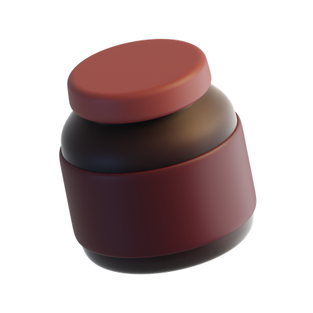 Confiture de chocolat  3D Icon