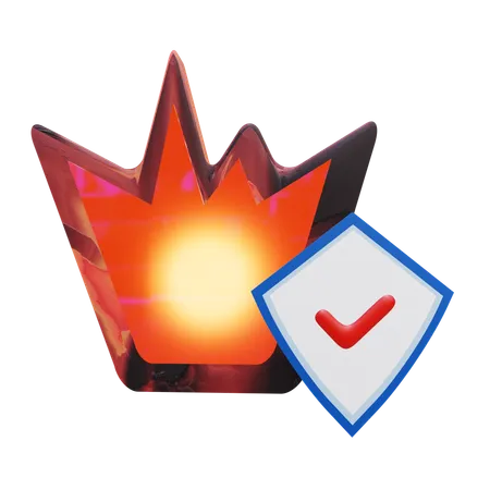 Conflagração  3D Icon