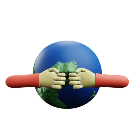 Conflicto global  3D Icon