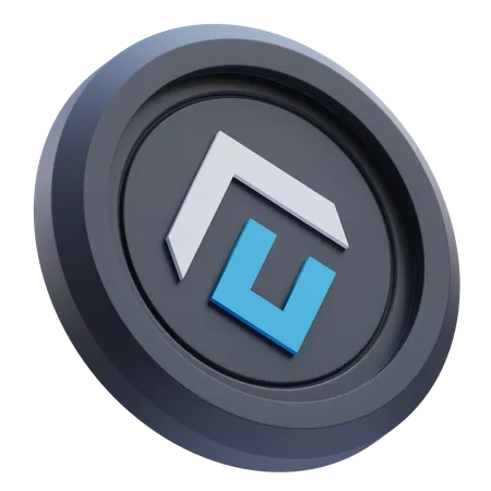 Conflux Cryptocurrency  3D Icon