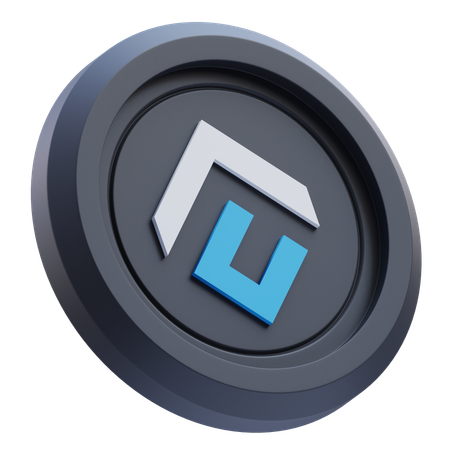 Conflux Cryptocurrency  3D Icon