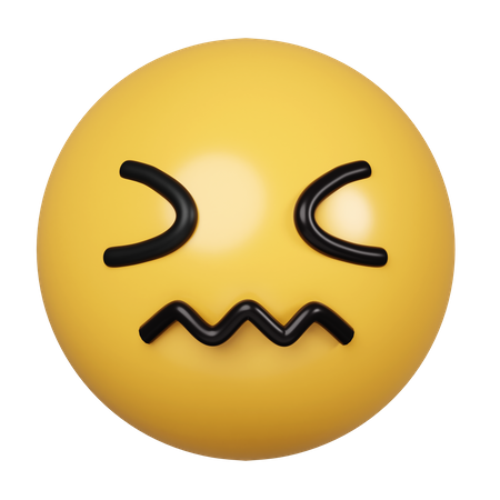 Confounded  3D Icon