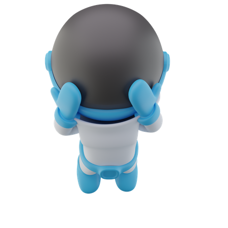 Confundir al astronauta  3D Icon