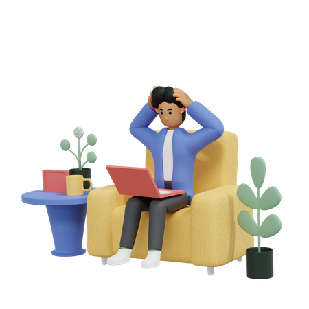 Confundir empresário  3D Icon